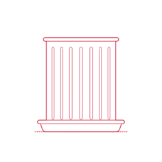 Objects Dish Drying Racks Ikea Valvardad Utensil Holder Sketch Drawing Svg, Free Vectors File